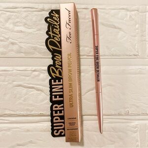 NEW Natural Blond, Too Faced Ultra Slim Eyebrow Pencil Color: Natural Blond